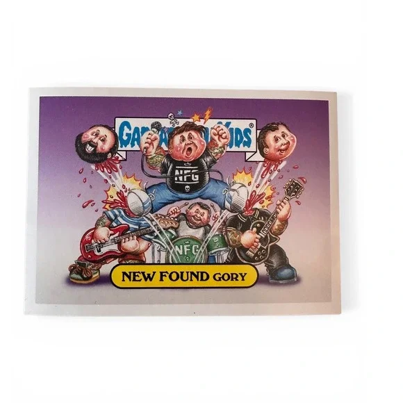 Topps Garbage Pail Kids Sticker Card Lot 10pc Multicolor Good Music Parody - Picture 3 of 12